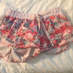 Lulu lemon hotty hot shorts